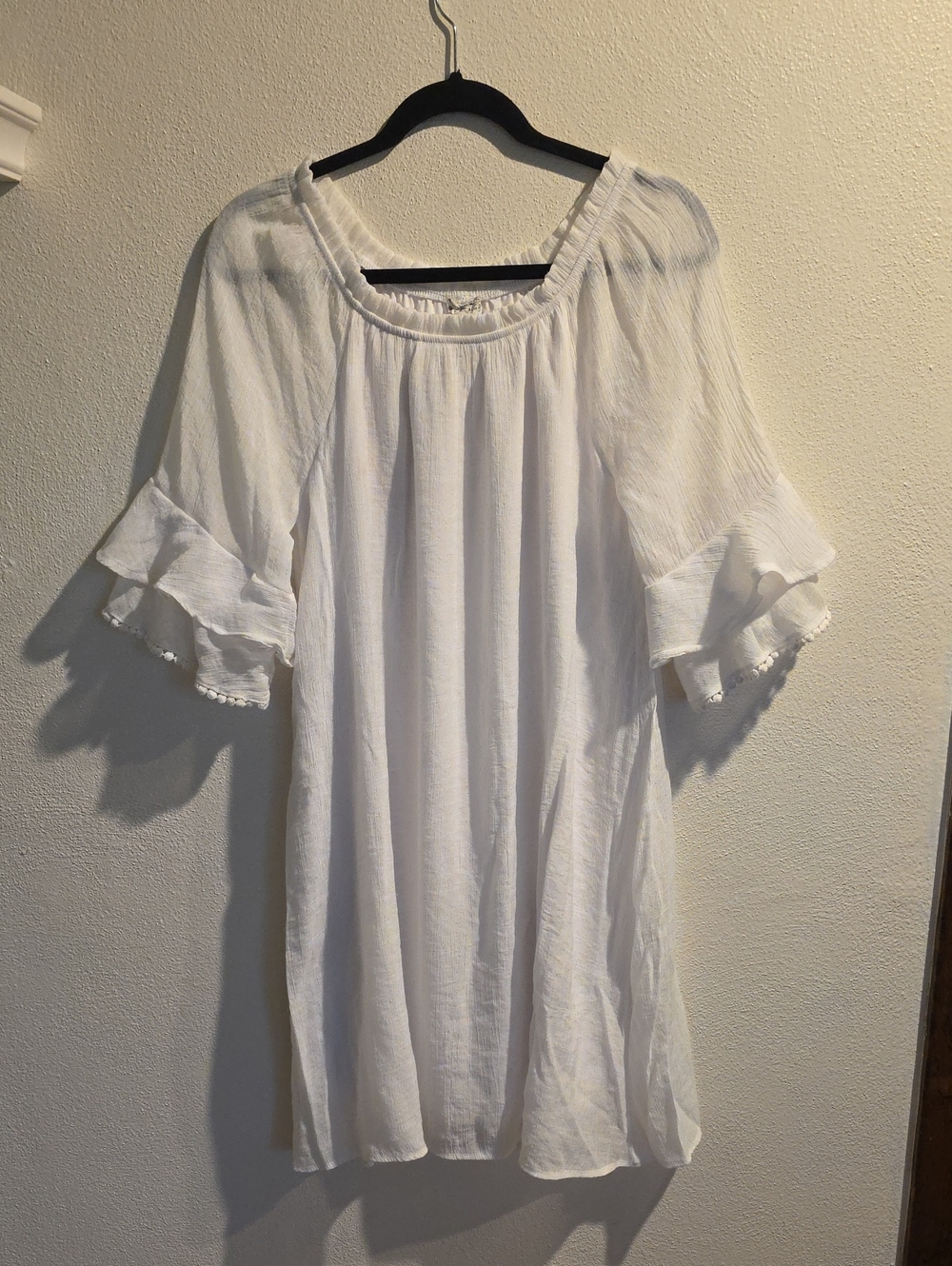 Naif Gauzy Off The Shoulder Dress